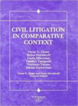 Paperback Civil Litigation in Comparative Context Book