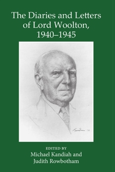 Hardcover The Diaries and Letters of Lord Woolton Book