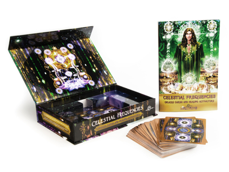 Misc. Celestial Frequencies: Oracle Cards and Healing Activators (Oracle Kit Box Set with 44 Cards and Guide Book) Book