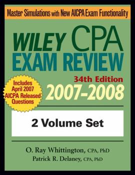 Paperback Wiley CPA Examination Review 2007-2008, Set Book