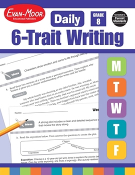 Paperback Daily 6-Trait Writing, Grade 8 Teacher Edition Book