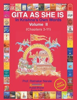 Paperback Gita As She Is, In Krishna's Own Words, Book II Book