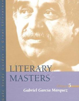 Hardcover Literary Masters Marquez Book