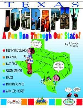 Paperback Texas Jography!: A Fun Run Thru Our State Book