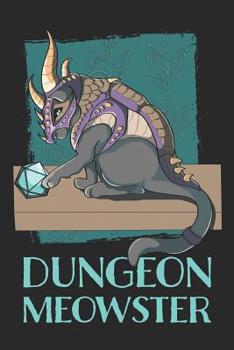 Paperback Dungeon Meowster: Role Playing Game Campaign Journal Notebook Book
