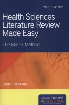 Paperback Health Sciences Literature Review Made Easy Book