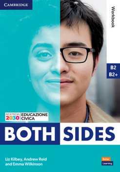 Paperback Both Sides Level 3 Workbook with eBook B2-B2+ [With eBook] Book