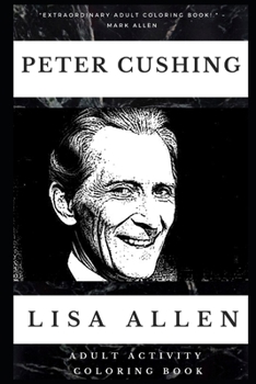 Paperback Peter Cushing Adult Activity Coloring Book
