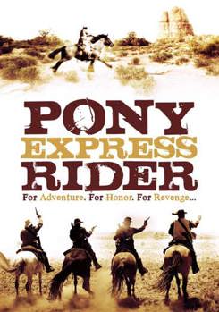 DVD Pony Express Rider Book