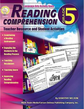 Paperback Reading Comprehension, Grade 5: Teacher Resource and Student Activities Book