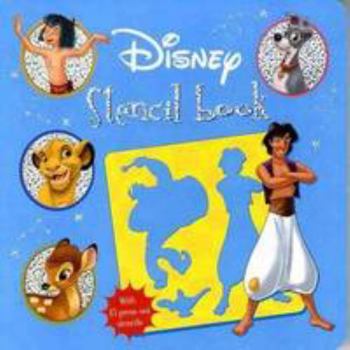 Hardcover Disney Classic Stencil Board (Disney Stencil Board) Book