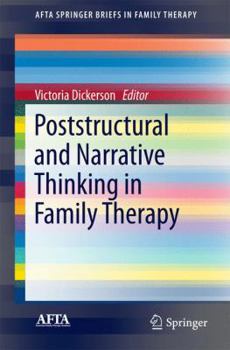 Paperback Poststructural and Narrative Thinking in Family Therapy Book