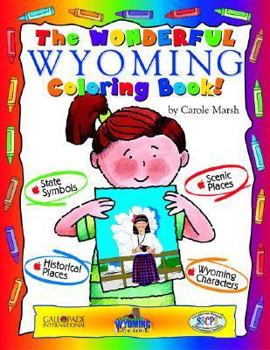 Paperback The Wonderful Wyoming Coloring Book! Book