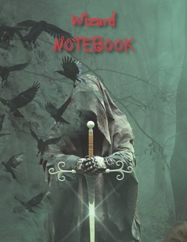 WIZARD NOTEBOOK: Notebooks and Journals 110 pages (8.5"x11")