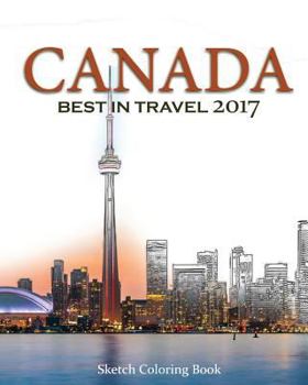 Paperback Canada Sketch Coloring Book: Best InTRAVEL 2017 Book