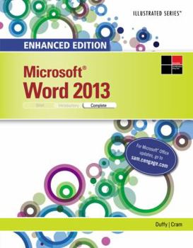 Paperback Enhanced Microsoft Word 2013: Illustrated Complete Book