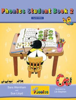 Paperback Jolly Phonics Student Book 2: In Print Letters (American English Edition) Book