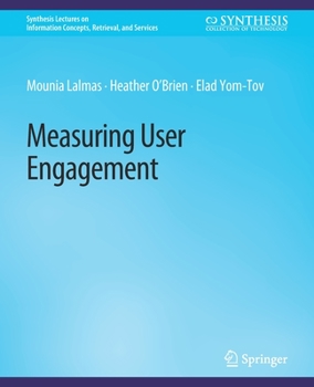 Paperback Measuring User Engagement Book