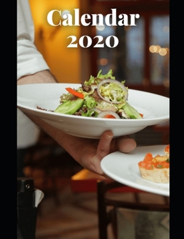 Waiter Calendar 2020: Calendar Weekly Planer 2020 Logbook Diary Gift Todo Memory Book Budget Planner Hobby | Men, Woman, Girls & Boys | 8.5" x 11" | 21.59 x 27.94 cm | 57 Pages (Calendars 2020)