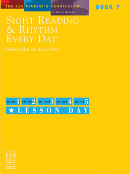 Paperback Sight Reading & Rhythm Every Day, Book 7 Book