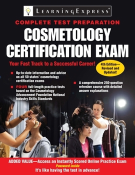 Paperback Cosmetology Certification Exam Book