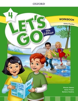 Paperback Lets Go Level 4 Workbook with Online Practice 5th Edition Book