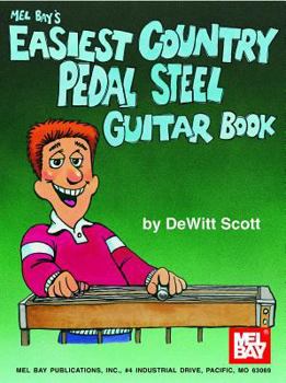 Paperback Mel Bay's Easiest Country Pedal Stell Guitar Book