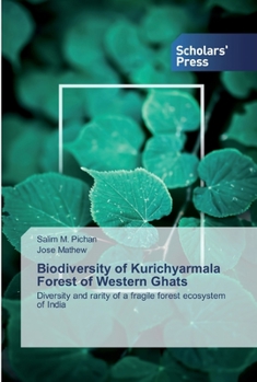 Paperback Biodiversity of Kurichyarmala Forest of Western Ghats Book