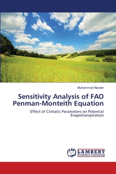 Paperback Sensitivity Analysis of FAO Penman-Monteith Equation Book