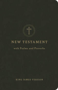 Imitation Leather KJV Pocket New Testament with Psalms and Proverbs, Olive Leathertouch Book
