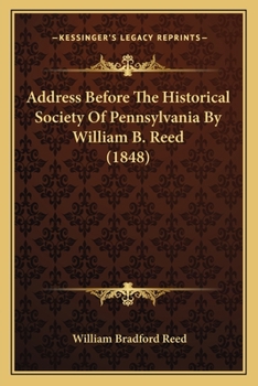 Address Before the Alumni of the University of Pennsylvania;