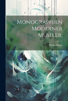 Paperback Monographien Moderner Musiker; Book