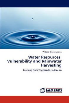 Paperback Water Resources Vulnerability and Rainwater Harvesting Book