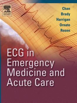 Paperback ECG in Emergency Medicine and Acute Care Book