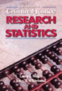Paperback Introduction to Criminal Justice Research & Statistics Book
