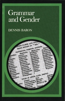 Paperback Grammar and Gender Book