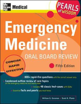 Paperback Emergency Medicine Oral Board Review Book