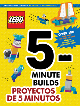 LEGO(R) Books 5-Minute Builds/Proyectos de 5 minutos: Bilingual English-Spanish set featuring 100+ Quick Model Build Ideas, Basic Brick Kit, and ... to Inspire Imagination and Creativity!