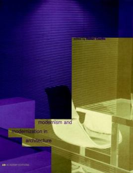 Paperback Modernism and Modernization in Architecture Book