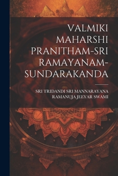 Paperback Valmiki Maharshi Pranitham-Sri Ramayanam-Sundarakanda [Telugu] Book