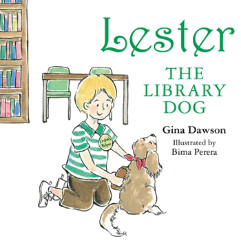 Hardcover Lester the Library Dog Book