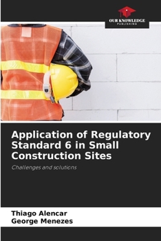 Application of Regulatory Standard 6 in Small Construction Sites: Challenges and solutions