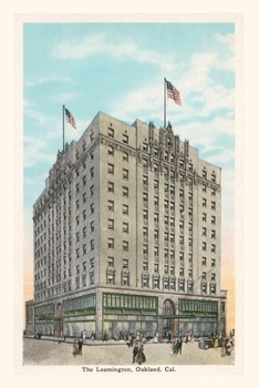 Paperback Vintage Journal Leamington Hotel, Oakland, California Book