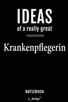 Notizbuch für Krankenpfleger / Krankenpflegerin: Originelle Geschenk-Idee [120 Seiten  liniertes blanko Papier] (German Edition)