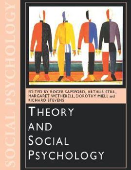 Paperback Theory and Social Psychology Book