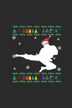 Ugly Christmas Karate: Dotted Bullet Notebook (6" x 9" - 120 pages) ~ Christmas Themed Notebook for Daily Journal, Diary, and Gift