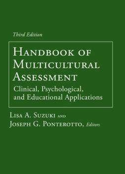 Hardcover Handbook of Multicultural Assessment: Clinical, Psychological, and Educational Applications Book