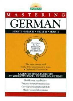 Paperback Mastering German: Book Only Book