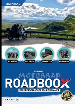 Paperback ROADBOOX Motorrad: Planen-Erleben-Bewerten-Erinnern [German] Book