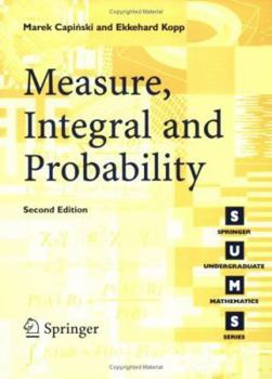 Paperback Measure, Integral and Probability Book